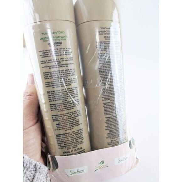 Set Naissant Perlabeige Tone Refresh Shampoo Mask Blonde Pearl Parabeen Salt Fre - Picture 7 of 11